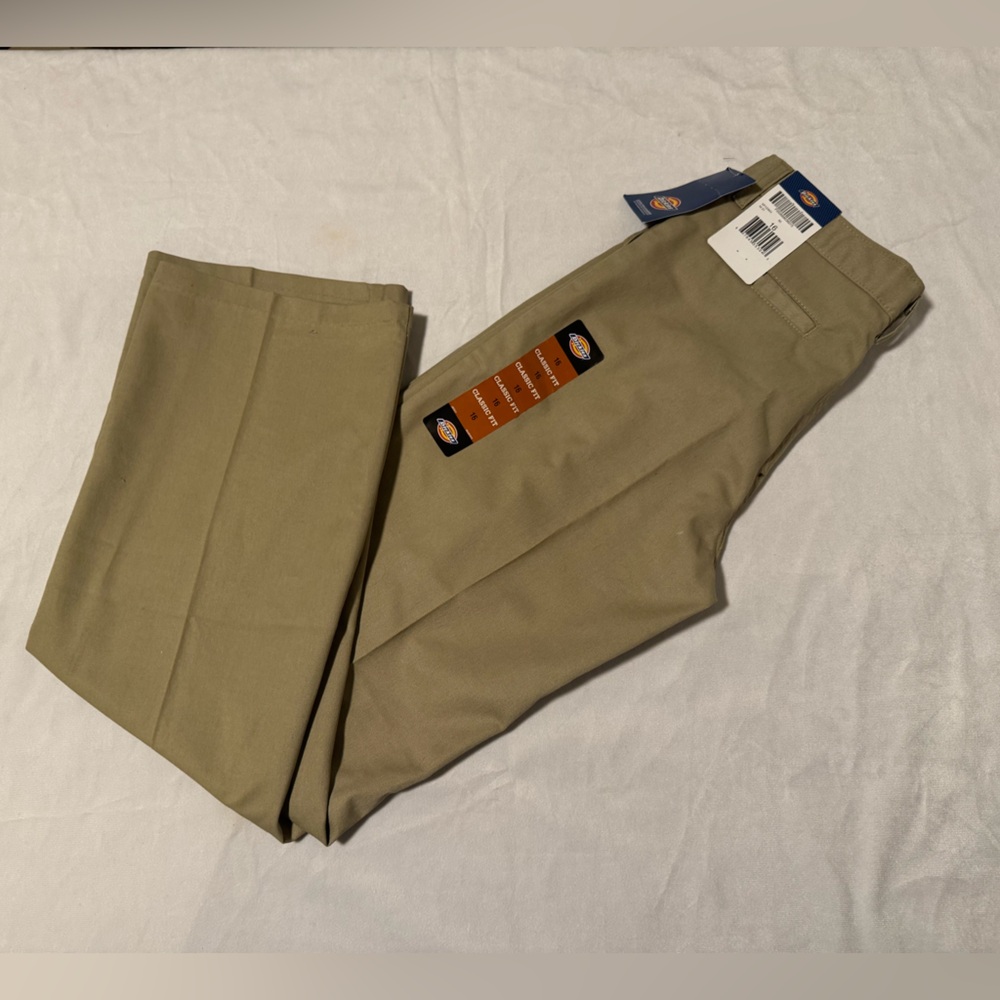 Dickies Boy’s Flat Front Pants